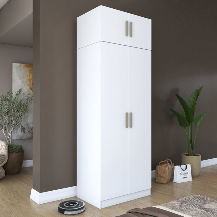 Hanah Home Armario Blanco BA211 - 4618